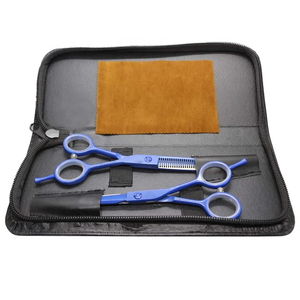 Ciseaux de coiffure à usage domestique Kit de 4 ciseaux de coupe amincissants ensemble de coupe de coiffeur - Product Image 2