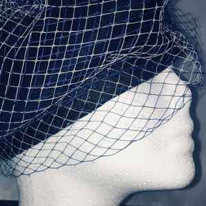 Béret Fascination Noir et Blanc pour Femme, Chapeau Voile Élégant pour Église, Mariage, Tea Party, Accessoire de Mode Formel - Product Image 5