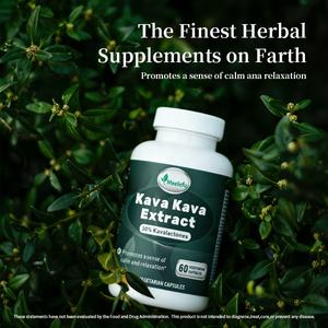 Viên nang Kava OEM/ODM 1000mg chiết xuất từ rễ Kava để thư giãn - Product Image 3