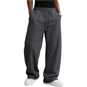 Pantalones Deportivos Casuales Holgados de Color Sólido para Hombre, Marca HUNTER SPORTS, Hechos a Medida OEM/ODM, 100% Algodón, Transpirables, de Peso Medio - Product Image 4
