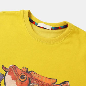 เสื้อฮู้ดดี้ดีไซน์ขายดีที่สุด ลายสกรีนคอกลม มีกระเป๋าข้าง สวมใส่สบายๆ สำหรับผู้ชาย เสื้อสเวตเชิ้ตสกรีนลาย - Product Image 5