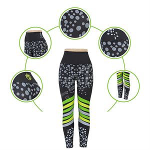 Blaze Fight Wear Leggings de yoga en gros légers sans couture taille haute respirant taille élastique Leggings de yoga séchage rapide - Product Image 1