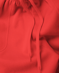 <span class=keywords><strong>Pantaloni</strong></span> Harem in <span class=keywords><strong>Velluto</strong></span> Rosso da Donna, Vestibilità Ampia, Casual, Lunghezza Intera, <span class=keywords><strong>con</strong></span> <span class=keywords><strong>Elastico</strong></span> in Vita e Tasche - Product Image 5