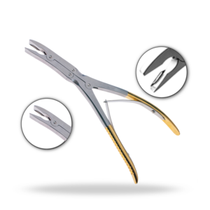 Mazur Rongeur, Instrumento Quirúrgico de Columna Vertebral para Neurocirugía, Herramienta Ortopédica para Corte Óseo - Product Image 1