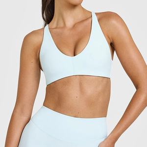 Soutien-gorge de sport pour femme de qualité supérieure, doux et respirant, bon prix, pour l'entraînement et le fitness, en Spandex/Nylon - Product Image 3