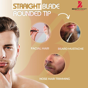 กรรไกรตัดคิ้วปลายโค้ง สีดำ รุ่นใหม่ คุณภาพพรีเมียม ยอดขายดี ใช้สปริง ตัดง่าย สวยงาม - Product Image 4