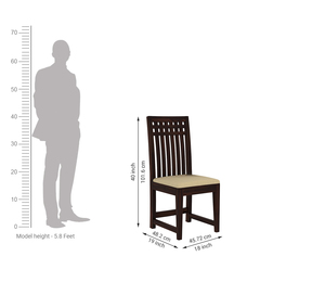 Table à manger en bois de Sheesham avec 2 chaises, ensemble de salle à manger 1 place, style ethnique moderne pour la maison, les bars, les hôtels, ensemble de restaurant traditionnel - Product Image 6