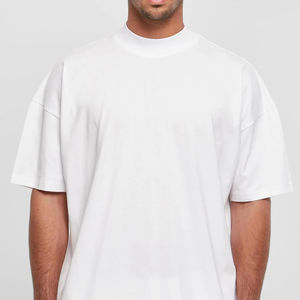 T-shirt homme grande taille 100% coton, dernier design, séchage rapide et durable pour les activités de plein air, coupe ample, imprimé. - Product Image 1
