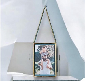 Cadre photo moderne en métal, élégant pour la décoration du salon, de la chambre et du bureau, cadre photo doré de luxe décoratif - Product Image 6