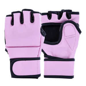 Meilleur prix Gants de boxe MMA imperméables sans doigts, support respirant, évacuation de l'humidité, légers, fermeture auto-agrippante, unisexe - Product Image 5