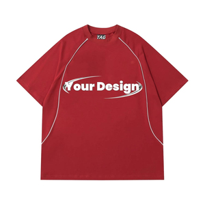 Camiseta de Hombre Personalizada, Extra Grande, Lisa, Desgastada, de Peso Pesado, Informal, Transpirable, 100% Algodón, Tejido de Punto, Elegante - Product Image 5