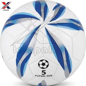 Ballon de football d'extérieur durable et écologique de qualité export avec logo personnalisé, en PU et PVC, taille officielle, unisexe, pour adultes, entraînement - Product Image 4