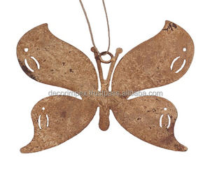 Adornos artesanales de Navidad de metal de linternas de hierro y adornos decorativos de linterna de festival de oro y plata - Product Image 2