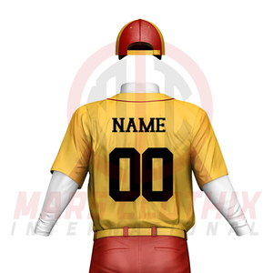 Uniforme de Béisbol Más Vendido en Color Sólido, Ligero, de Poliéster, para Práctica, en Venta en Línea - Product Image 4