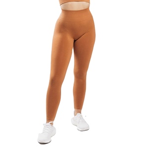 Custom Pattern Seamless Yoga Pants Women High Waist Knitted Leggings <b>Aesthetic</b> Fitness Wear - Product Image 1