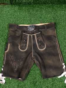 Pantalones Cortos de Lederhosen para Hombre, Cintura Alta, Bordado Floral, Cierre de Botones, Estilo Vintage, Transpirables, Casuales, Trachten Bávaro - Product Image 5