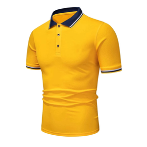 Men polo <b>shirt</b> cotton short sleeve <b>collared</b> <b>t</b>-<b>shirt</b> breathable summer wear slim fit daily outfit casual clothing and office wear - Product Image 3