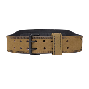 Cinturones de Levantamiento de Pesas Profesionales de Cuero Vacuno Resistente, Transpirables y Ligeros, Color Marrón, para Fitness - Product Image 2