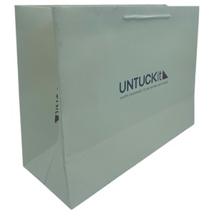 Túi Giấy gấp tem nóng vàng để mua sắm và đóng gói để sử dụng hàng ngày - Product Image 5