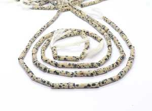 Perles en pierre naturelle Starmox lisses en forme de tube, style perles tubulaires, 14 pouces, perles Starmox simples pour la création de bijoux - Product Image 2