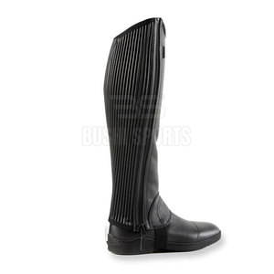 Good Quality <b>Half</b> Leather <b>Chaps</b> Classic Style <b>Half</b> Leather <b>Chaps</b> Featuring Secure Fit And Durable Construction - Product Image 5