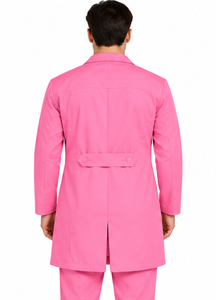 Bata de Laboratorio Blanca para Personal Farmacéutico, Manga Larga, Uniforme Médico Profesional, Transpirable, de Polialgodón, Ropa de Trabajo para Médico, Personalizable - Product Image 5