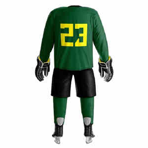 Uniformes de Hockey sobre Hielo con Logotipo Personalizado, Hechos con Materiales de Alta Calidad, Ropa Deportiva Cómoda, Conjunto de Jersey y Pantalones de Hockey sobre Hielo - Product Image 3