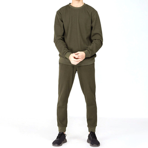 Heavyweight Custom Size Men Crew Neck <b>Tracksuit</b> Fashioned Unique Design Oem Softshell Activewear Daily Men Crew Neck <b>Tracksuit</b> - Product Image 6