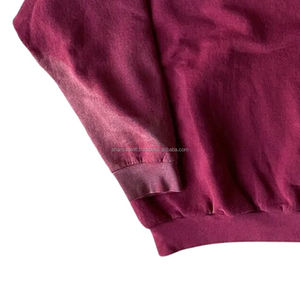 เสื้อสเวตเตอร์คอกลมมีฮู้ดสำหรับผู้ชายผู้หญิงเสื้อสเวตเชิ้ตคอกลมเรียบโลโก้ - Product Image 5