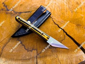 มีดอเนกประสงค์ใบมีดสแตนเลสขนาดเล็ก คุณภาพสูง ผลิตด้วยมือ คิริดาชิ แบบ OEM/ODM คมกริบ ขนาด 2 นิ้ว ขายส่ง ถูกกฎหมาย - Product Image 3