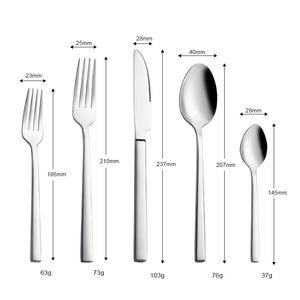 Reliable performance cutlery <b>set</b> industry trending stainless steel <b>flatware</b> <b>set</b> - Product Image 4