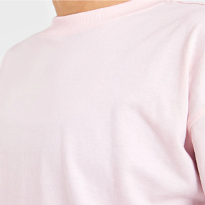 Camiseta de Verano Casual de Alta Calidad para Mujer, con Logotipo Personalizado, Cuello Redondo, Manga Corta, Corte Holgado, Transpirable, Suave y Cómoda - Product Image 6