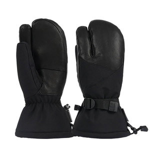 Guantes de esquí impermeables y transpirables con ajuste regulable para uso en exteriores con clima frío - Product Image 1