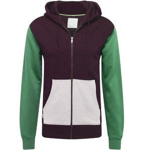 Sudadera con capucha de ajuste Regular para hombre, con cremallera, bolsillos delanteros, multicolor - Product Image 5