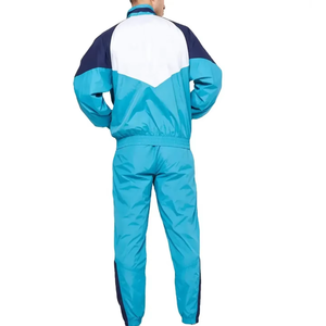 Best Seller Men Windbreaker Tracksuit Streetwear Waterproof Sportswear Custom Logo Print OEM ODM Wholesale Supplier Manufacturer - Product Image 3