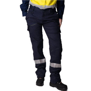 Pantalon de travail haute visibilité OEM en gros, avec poches réfléchissantes, imperméable, de haute qualité - Product Image 1