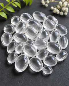 Piedra de Cuarzo Transparente Natural de Primera Calidad, Pulida, Cristal Curativo Maestro para Amplificar la Energía y la Claridad Mental - Product Image 4