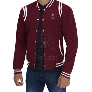 Chaqueta de béisbol de invierno para hombre con estilo y logotipo personalizados, chaqueta de béisbol para hombre de alta calidad hecha en Pakistán - Product Image 5