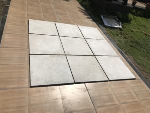 Vistaar 600x600mm para el mercado europeo R11 Rectificado 20mm de grosor Porcelanato antideslizante para exterior de alta resistencia Cotto Ash para baño y centro comercial - Product Image 3