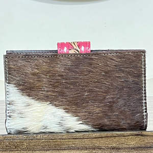 Cartera Bifold de Cuero Genuino Hecha a Mano para Mujer, la Más Vendida de la Expo de Marzo, Cartera Larga con Tarjetero - Product Image 5
