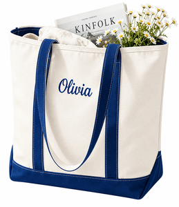 Bolsa de Mano de Lona con Logotipo Personalizado para Mujer, al por Mayor, con Bordado de Algodón, Múltiples Bolsillos, para Verano y Otoño, Viajes al Aire Libre - Product Image 6