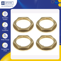 Fabricant leader de raccords de tuyauterie durables de qualité standard, de 1/2 à 2 pouces, avec joint d'étanchéité, raccord femelle NPT, bride en laiton, écrou de blocage hexagonal