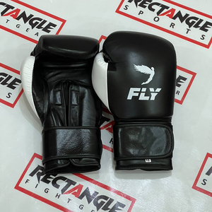 Customized Fly Boxing Sparring <b>Gloves</b> Cowhide Leather Breathable Non-Slip Full Finger Hook Loop Closure High Quality Best - Product Image 4