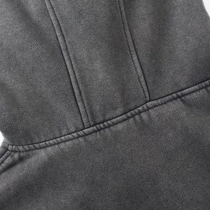 Sweat à capuche balaclava surdimensionné pour homme, design personnalisé, respirant, chaud, streetwear d'hiver, vente en gros - Product Image 5