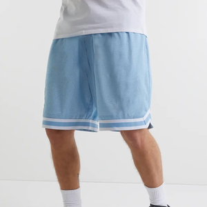 Pantalones Cortos de Baloncesto Personalizados para Hombre, al por Mayor, de Malla Transpirable, para Gimnasio, Entrenamiento, Deportes, Cintura Elástica, OEM, a Granel - Product Image 1