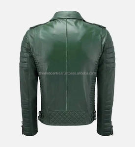 Meilleur prix sur mesure vestes en cuir pour hommes nouvelle arrivée vêtements pour hommes meilleure vente veste en cuir pour hommes - Product Image 3