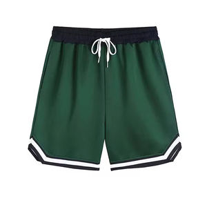 กางเกงบาสเก็ตบอลชายคุณภาพสูง โลโก้สั่งทำได้ ผ้าตาข่ายระบายอากาศสำหรับฤดูร้อน ชุดกีฬาออกกำลังกาย โพลีเอสเตอร์เนื้อแน่น สไตล์ไฮสตรีท - Product Image 1