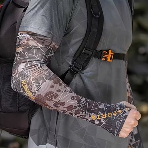 Mangas de Seda de Hielo con Diseño Personalizado para Hombre, Protección UV para Actividades al Aire Libre, Regalo Promocional, Mangas Deportivas para Ciclismo - Product Image 2