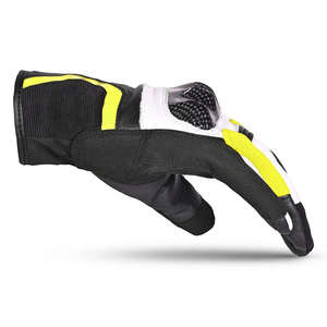 Gants de moto en cuir haute performance Pyrotect, résistants, compatibles écran tactile, imperméables, respirants, à doigts complets, avec fermeture à cordon, pour la course et le motocross - Product Image 2