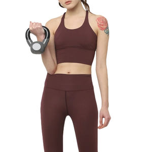Vêtements de sport pour femmes sur mesure, leggings de sport sans couture, vêtements de fitness, ensemble de leggings et soutien-gorge pour femmes en 2 pièces - Product Image 6